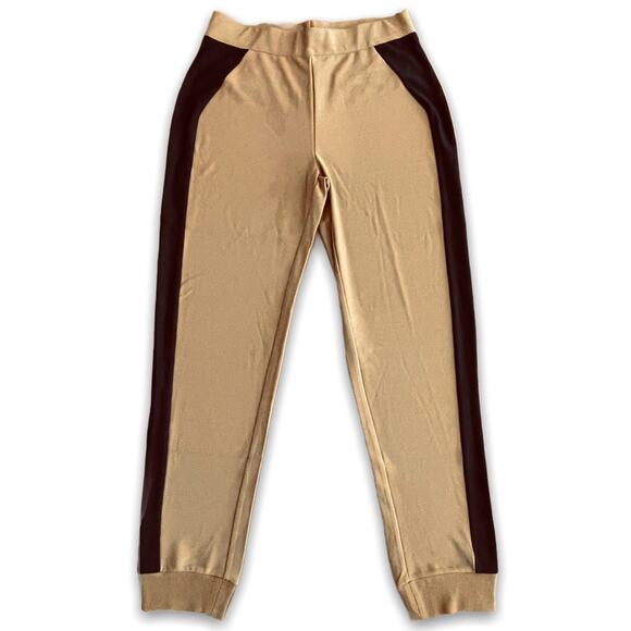 Lyssé Claudia Crepe Jogger Pants Side Stripe Black NWT Women's Size Small - Picture 4 of 12